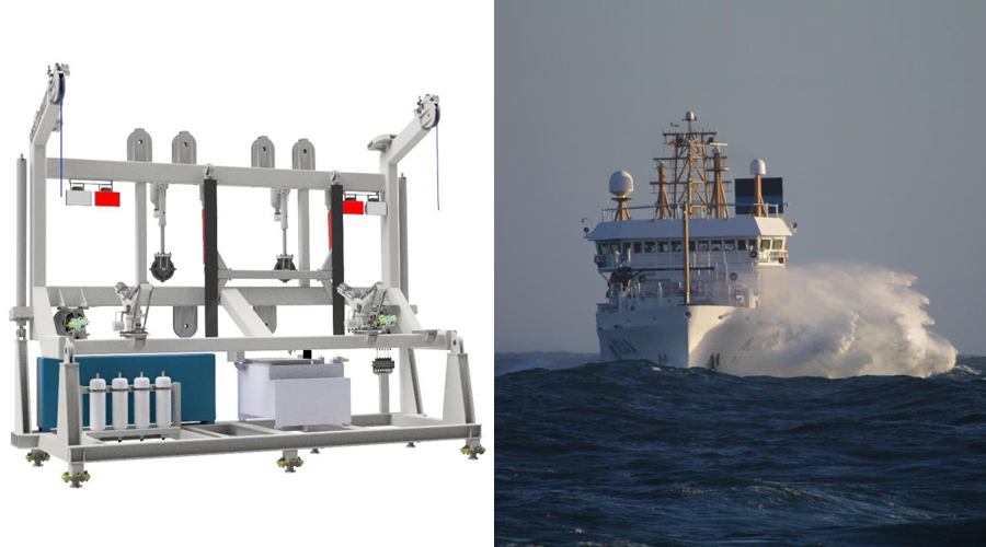 Vestdavit wins contract with Thoma Sea for davit systems on pair of NOAA ocean research newbuilds