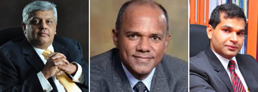 The three new directors Mano Tittawella Retired General Daya Ratnayake and Attorney At Law Shraepathy Attanayake