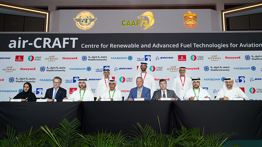 Emirates joins UAE based research consortium for renewable and advanced aviation fuels