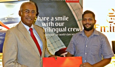 Sri Lankan wins holiday for two in Dubai from Emirates