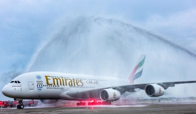 Emirates launches A380 operations to two new cities in East and West
