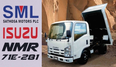 Sathosa Motors empowers businesses by launching high capacity Isuzu NMR Dump Truck