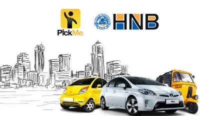 HNB partners PickMe to facilitate cashless rides