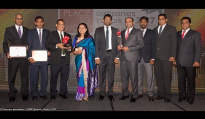 HNB Grameen recognized as one of Sri Lanka’s ‘Greatest Places to Work’ wins three accolades for the first time at Great Place to Work Awards 2017