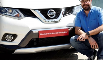 Nissan lays claim to be the first automotive brand to sell a car on Twitter