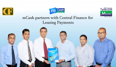 mCash partners with Central Finance for Leasing Payments