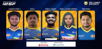 Sri Lanka’s National Esports Teams Powered by Dialog Compete in IESF World Esports Championship 2025 Qualifiers