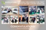 Evolution Auto Marks Major Milestone with First Customer Deliveries of the IM 6 Electric Vehicles in Sri Lanka