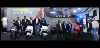 Ather Energy launches its second electric scooter, Rizta, in Sri Lanka