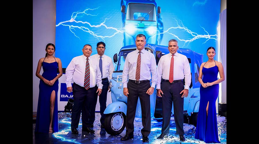 DPMC unveils Bajaj electric three-wheeler in Sri Lanka, setting a new benchmark in sustainable mobility