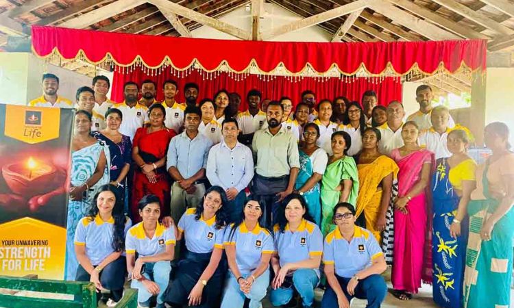 Janashakthi Life steps in to support rural students post-cyclone Ditwah