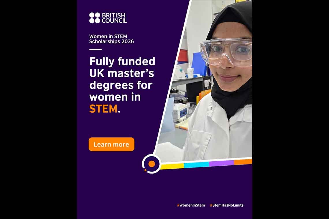 British Council Women in STEM scholarships to study in the UK now open to Sri Lankans