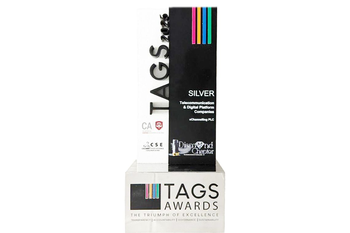 eChannelling PLC wins Silver at TAGS Awards 2025 for integrity and sustainable leadership
