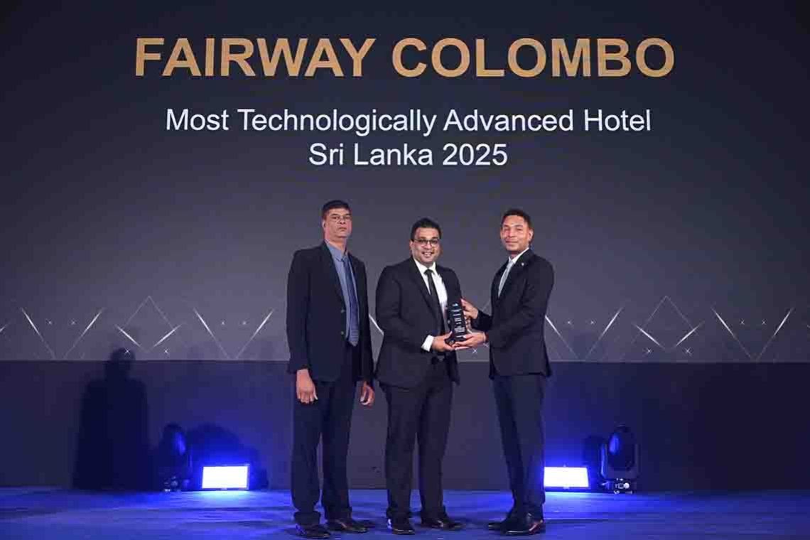 Fairway Colombo Named “Most Technologically Advanced Hotel – Sri Lanka 2025”