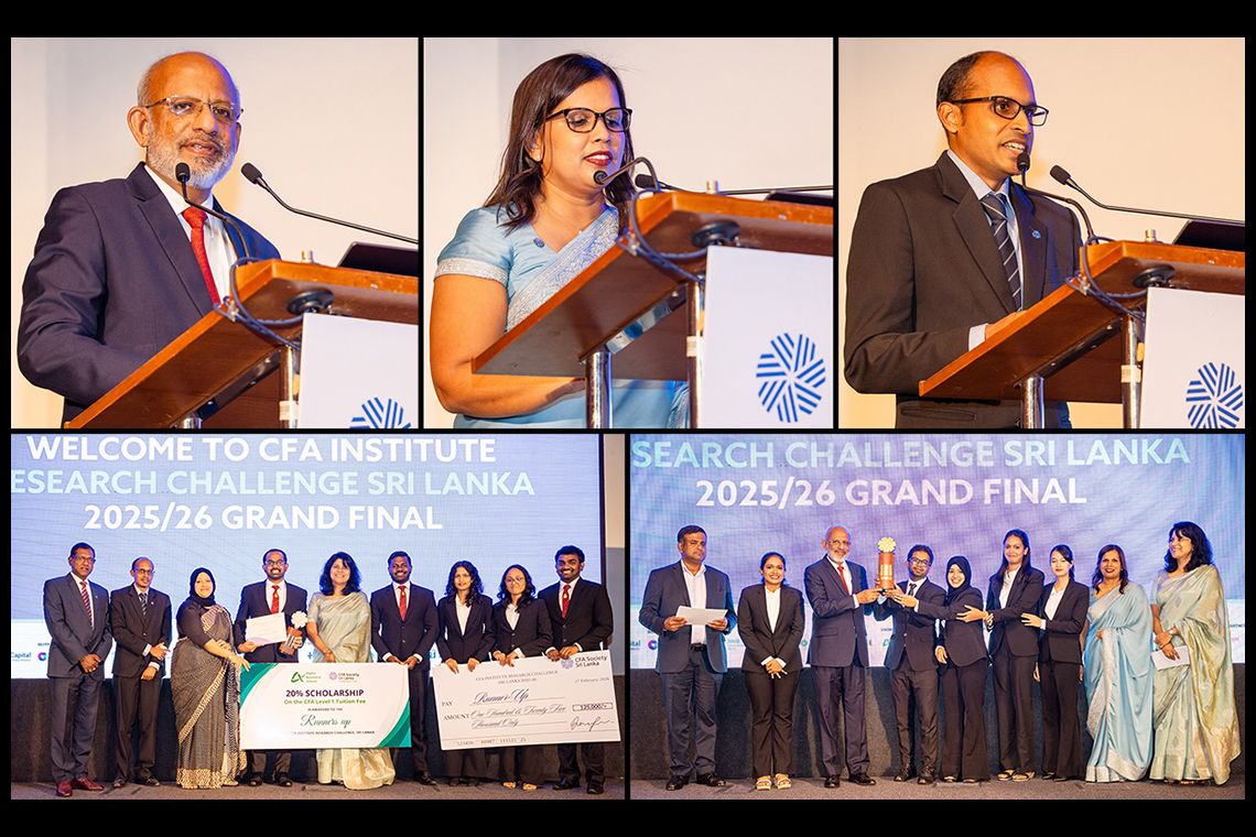 CFA Institute Research Challenge Sri Lanka 2025/26 Final : University of Kelaniya Clinches Coveted Title