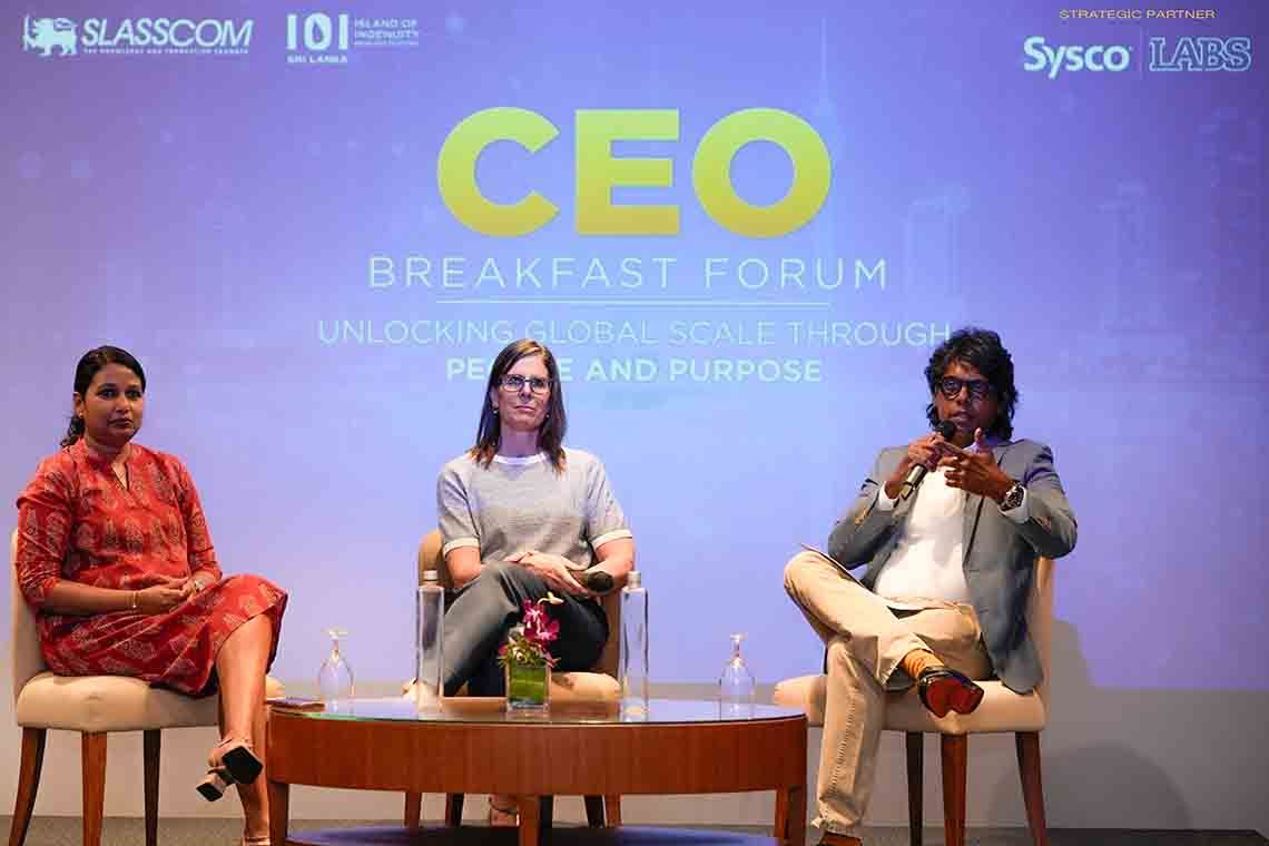 Sysco’s Lise Monahan Highlights People and Purpose at SLASSCOM CEO Breakfast Event