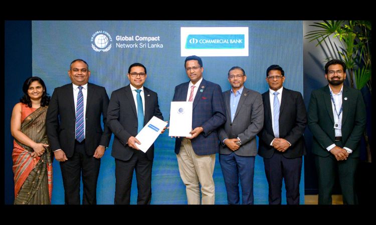 ComBank becomes Patron of two Working Groups of UNGC Network Sri Lanka