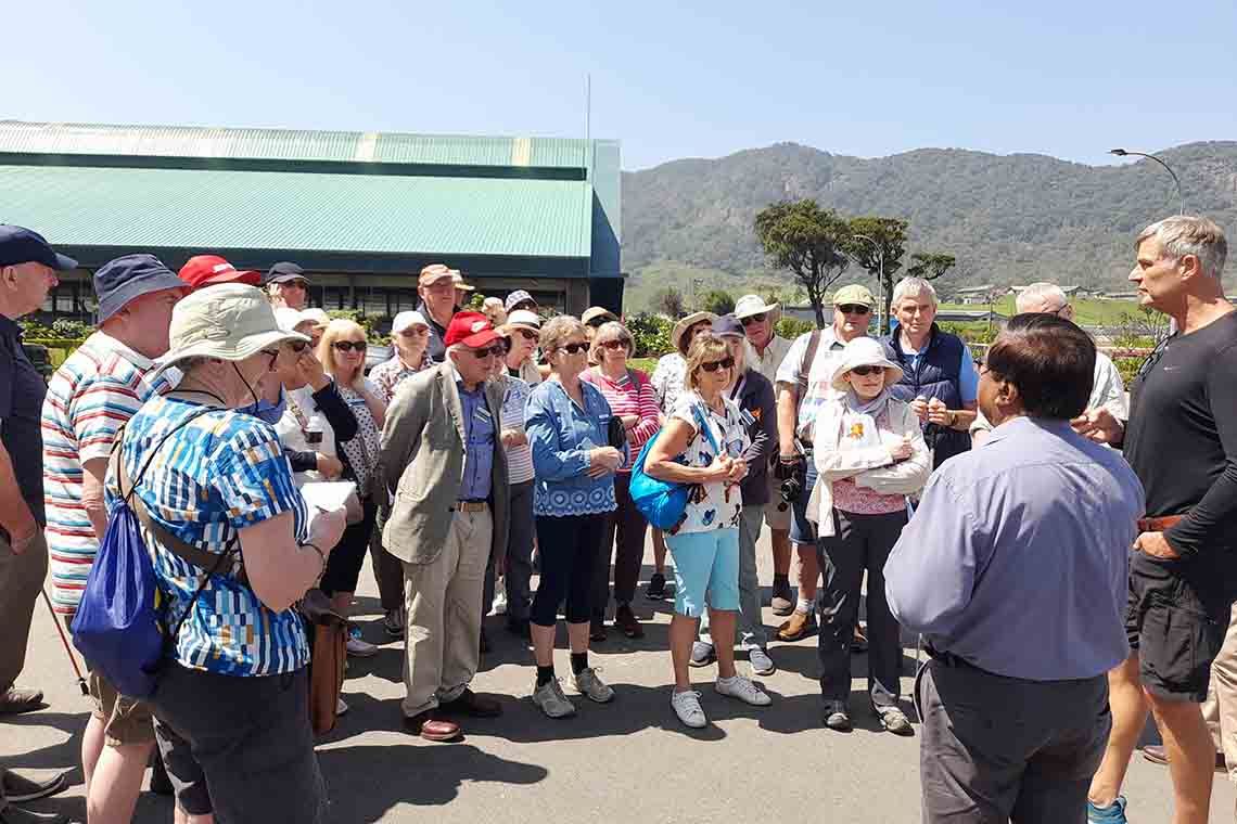 Large groups of farmers from Europe and Germany visits Ambewela Farms