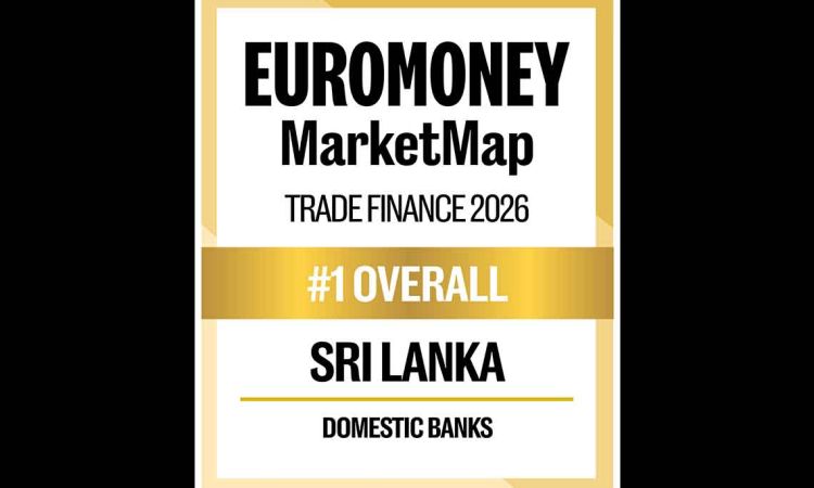 NDB Bank Secures Top Domestic Ranking as Sri Lanka’s Best Trade Finance Bank at Euromoney 2026
