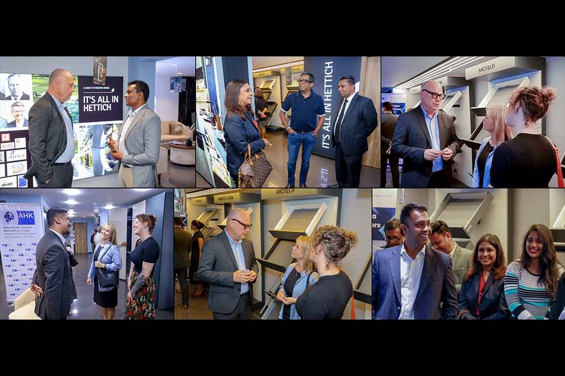 AHK Sri Lanka experiences an exclusive sundowners evening at a truly unique venue The Hettich Experience Centre