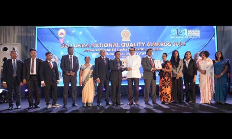 Ritzbury Honoured with Sri Lanka’s Highest Quality Award
