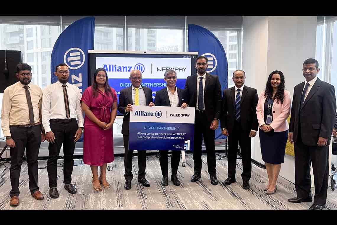 Allianz Lanka Partners with WEBXPAY to Deliver the Most Comprehensive Digital Payment Solution in Insurance