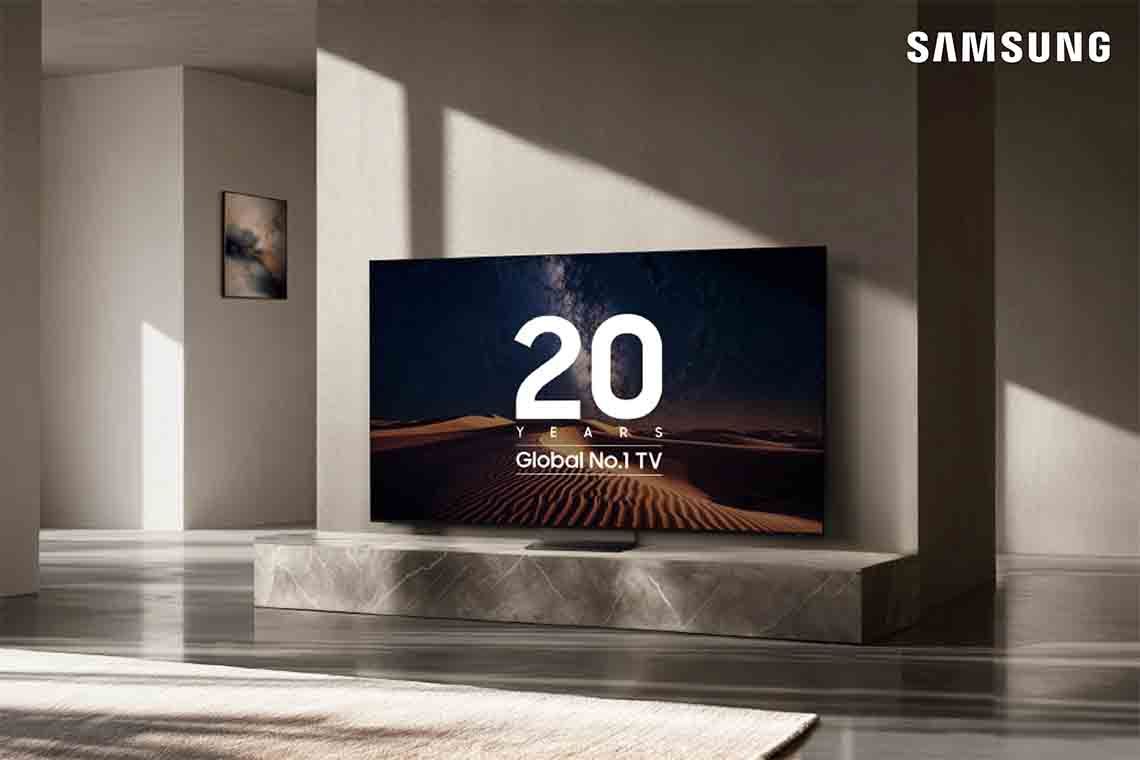 Samsung Sri Lanka Celebrates Samsung Electronics’ 20-Year Global Leadership as the World’s No.1 TV Brand