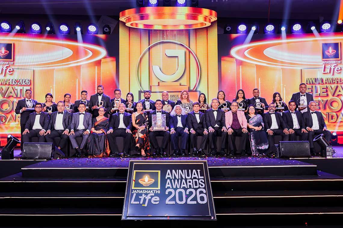 Janashakthi Life celebrates excellence at Annual Sales Awards 2026