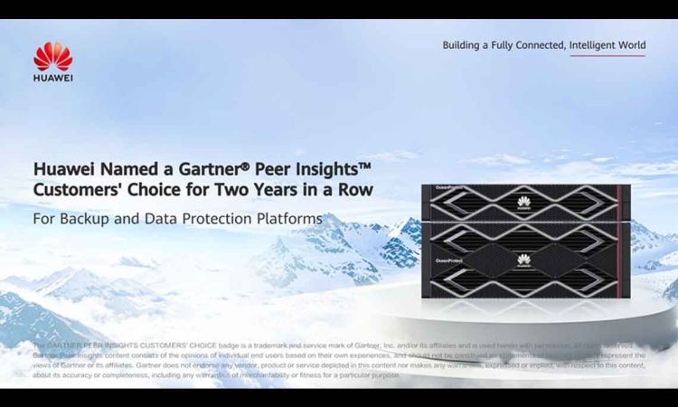 Huawei Named a Gartner® Peer Insights™ Customers' Choice for Second Year in a Row