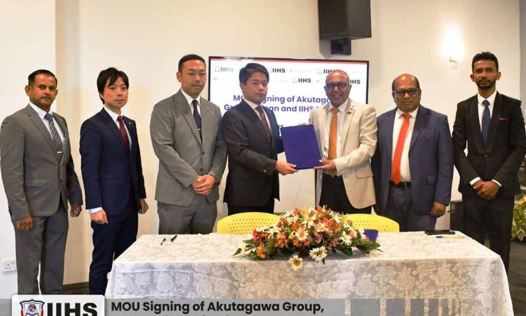 IIHS and Akutagawa HRM launch structured pathway for Sri Lankan youth to build healthcare careers in Japan