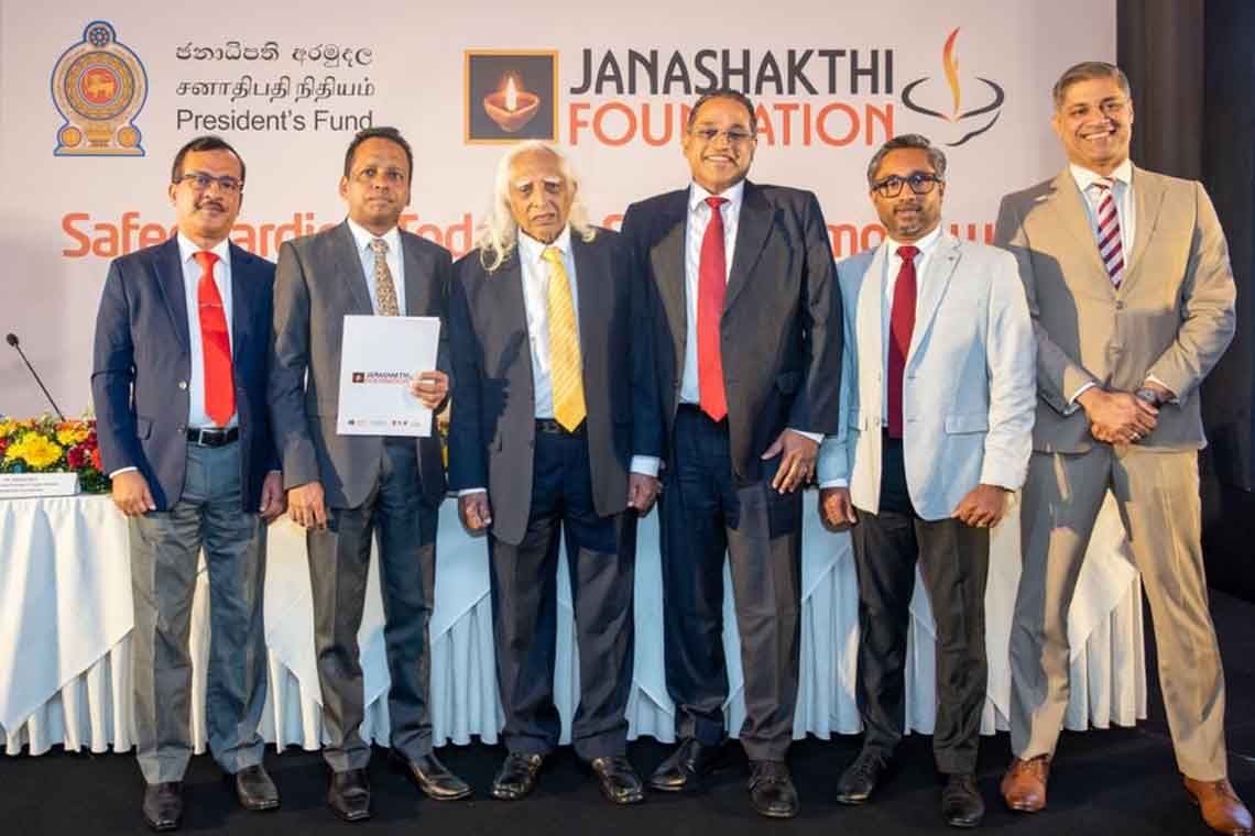 Janashakthi Foundation and President’s Fund unite in national commitment to safeguard children’s wellbeing