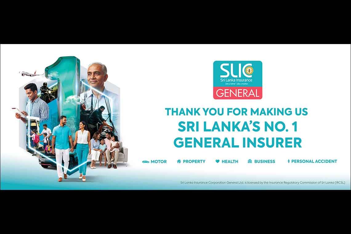 Sri Lanka Insurance Corporation General Limited strengthens No. 1 position