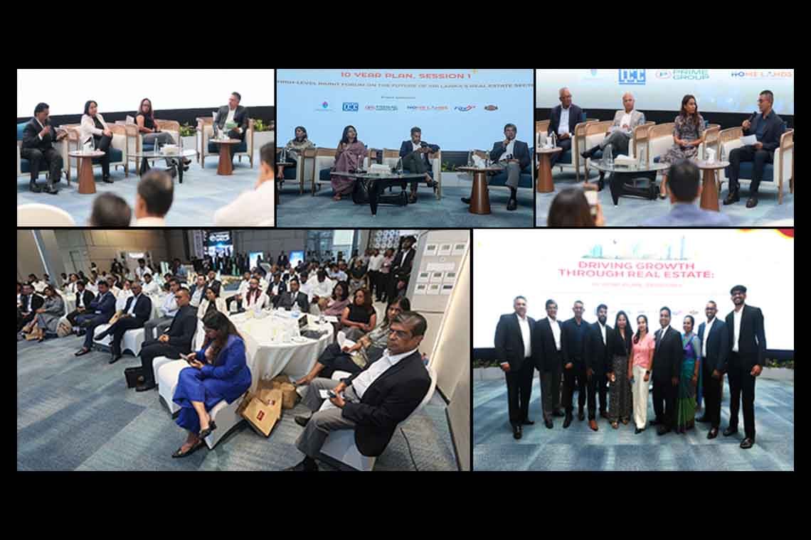 Sri Lanka's Real Estate Leaders Chart a 10-Year Vision at Landmark RIUNIT Forum