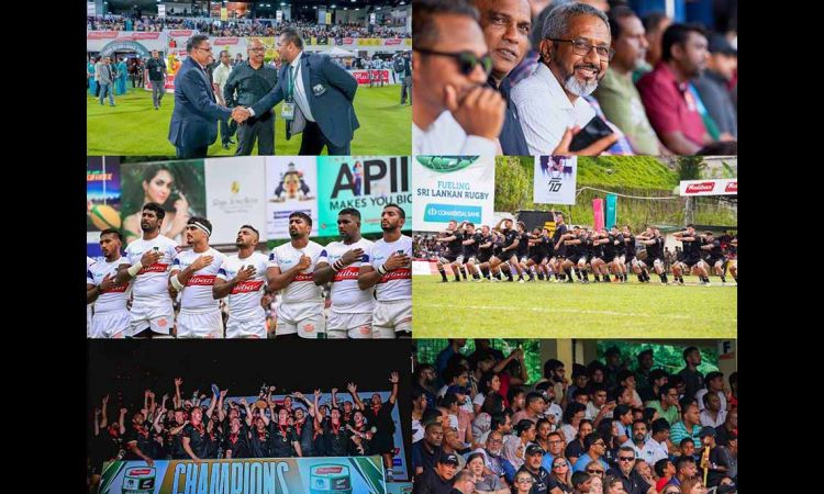 Sri Lanka Rugby stands tall and proud showcasing national pride in action