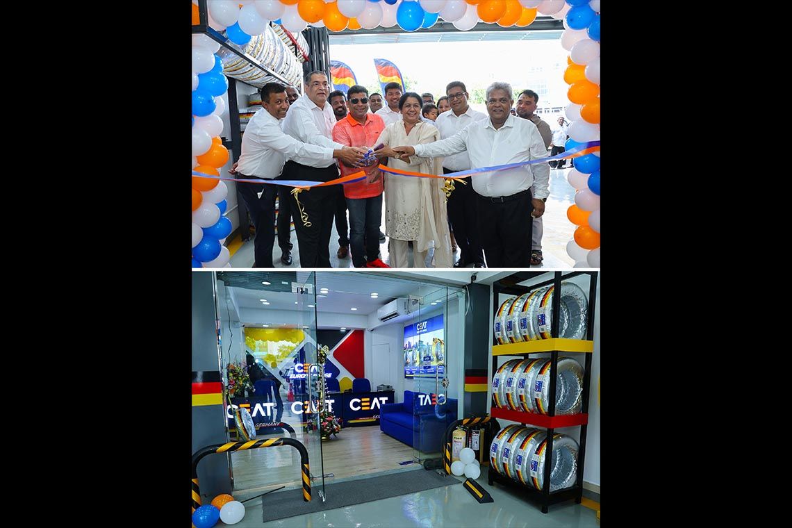 CEAT opens premium Shop-in-Shop outlet at Olympic Tyre House, Colombo 6
