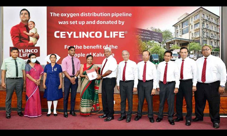 Ceylinco Life gifts medical gas pipeline system to Teaching Hospital Kalutara 