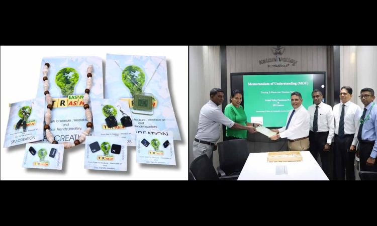 Kelani Valley Plantations Unveils E-Waste to Jewellery Transformation Initiative with SPJ Creation