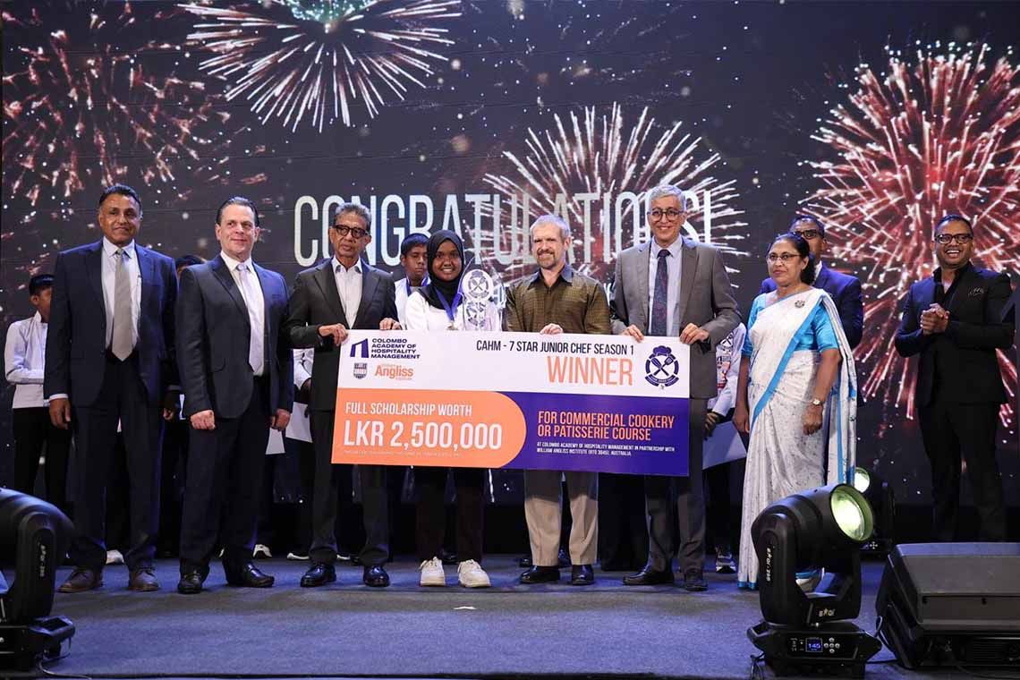 CAHM 7 Star Junior Chef Competition Season 01’s Grand Finale Celebrates Young Culinary Talent