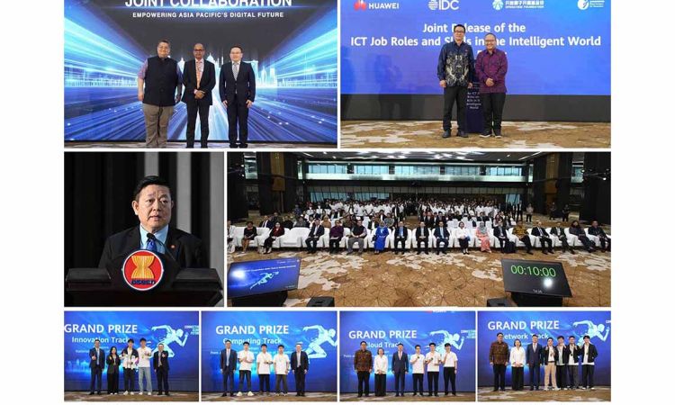 Winners of 10th Huawei ICT Competition APAC Crowned at ASEAN Headquarters