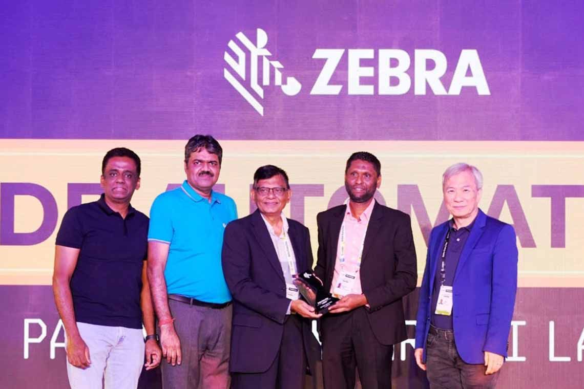 DB Automation wins Zebra Technologies Partner of the Year Award