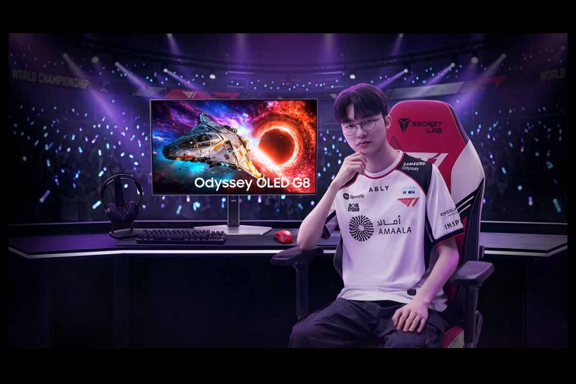 Samsung Retains Global No. 1 Gaming Monitor Position for Seventh Consecutive Year