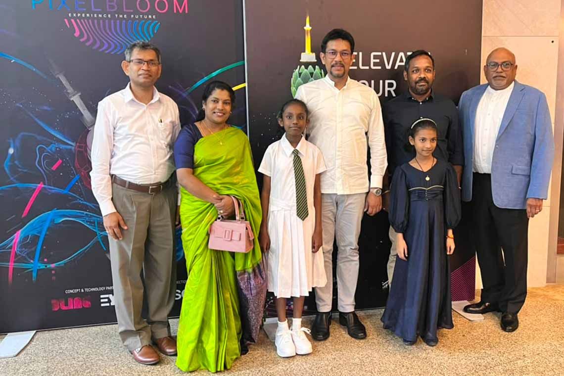 SADAHAM PRABHA 2026 Illuminates Colombo Lotus Tower with an Immersive Vesak Digital Art Experience