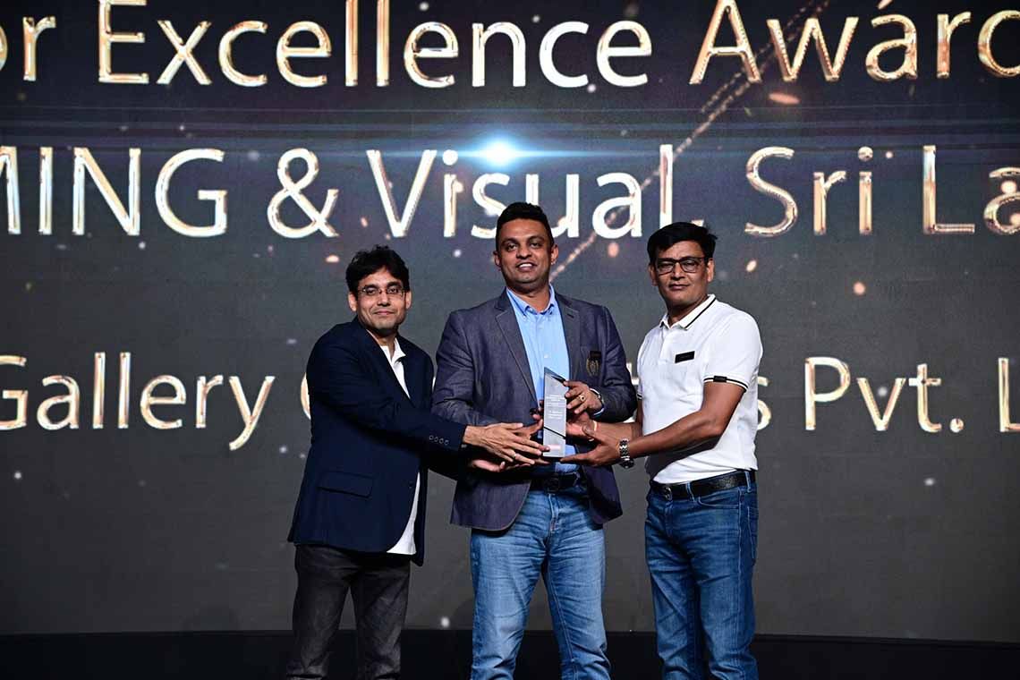 IT Gallery Computers Pvt Ltd. Wins Distributor Excellence Award 2025–2026 Gaming & Visual Sri Lanka at Lenovo 360 Accelerate 2026