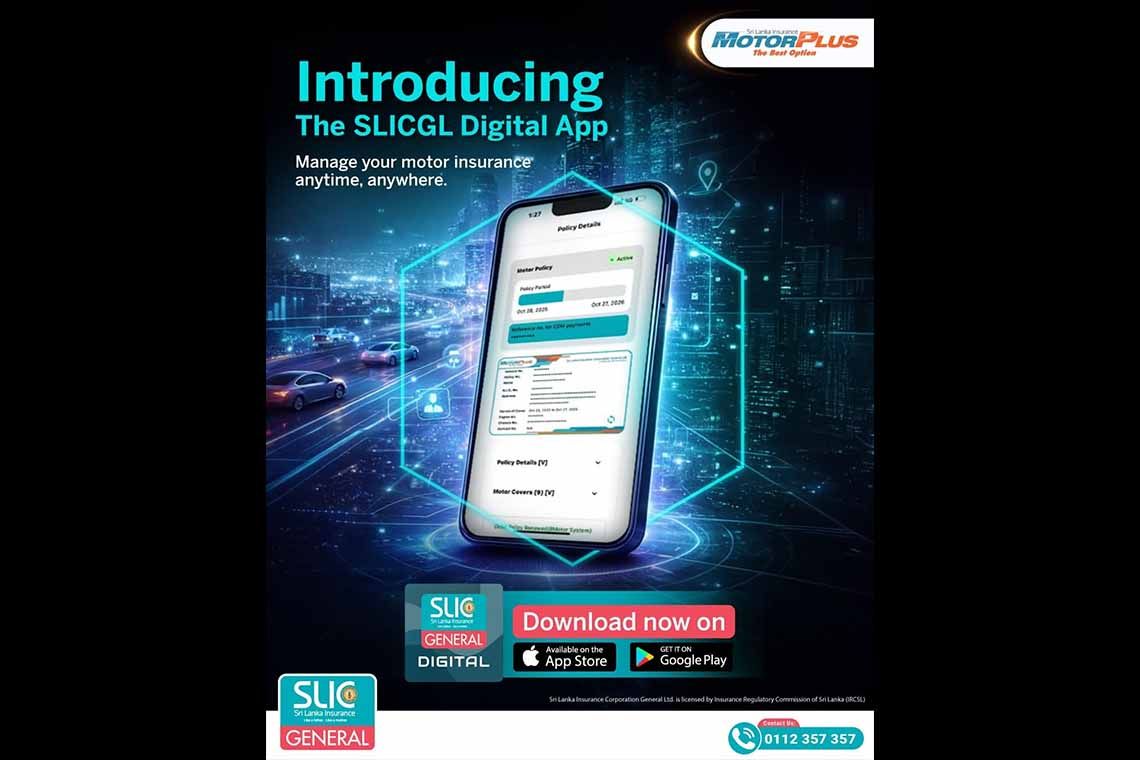 Sri Lanka Insurance Corporation General introduces SLICGL Digital for smart and seamless motor insurance