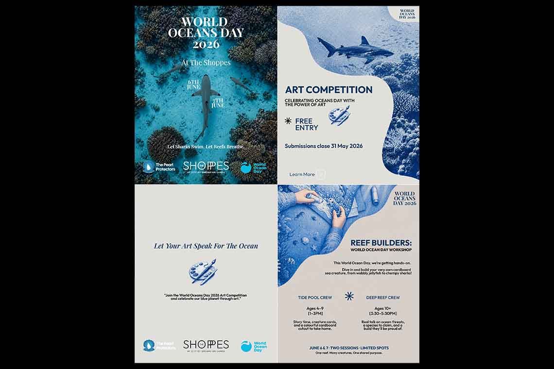 Dive into a Weekend of Creativity and Conservation at The Shoppes This World Oceans Day