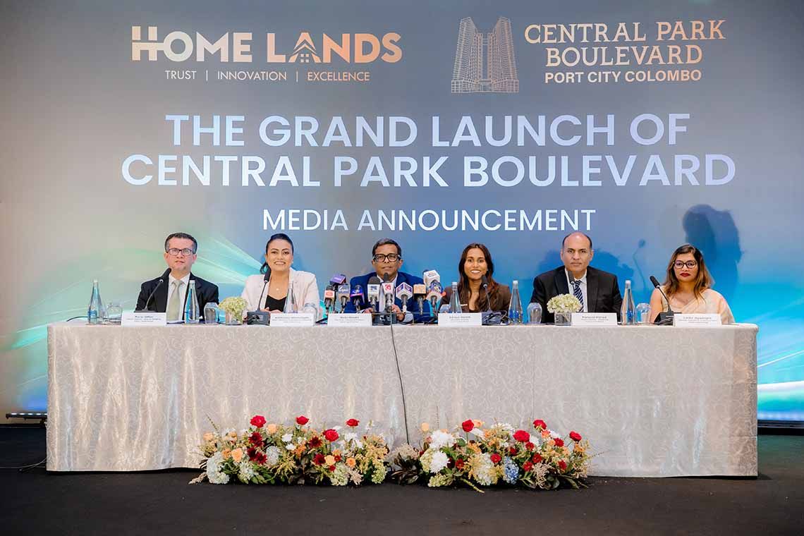 Home Lands Set to Unveil Central Park Boulevard Port City Colombo at the Largest Ever Real Estate Launch in Sri Lanka