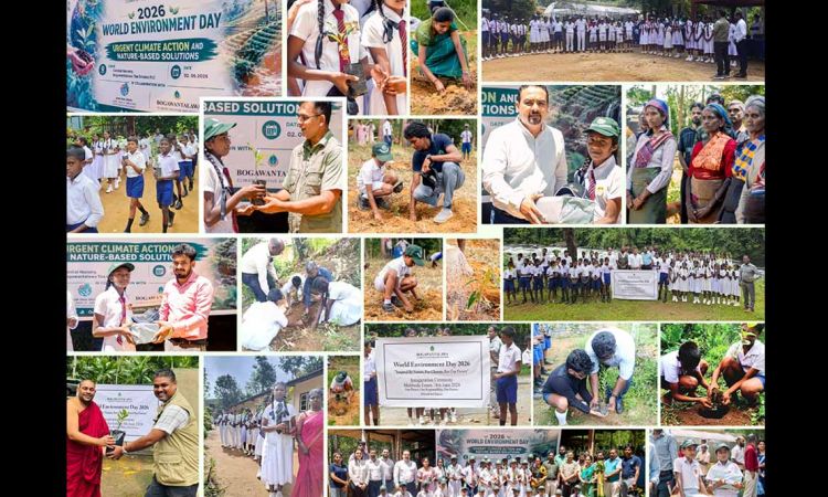 Bogawantalawa Tea Estates PLC Advances Climate Positive and Net Zero Leadership through World Environment Week 2026