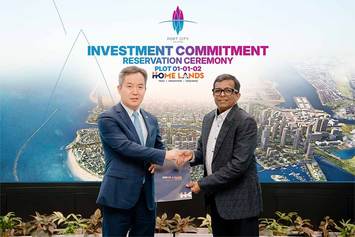 Home Lands Expands Presence in Port City Colombo with the Acquisition of its 2nd Land Parcel in the Central Park District