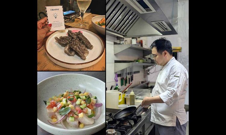 Chef Derrick Kwa partners with Lago for a Father's Day Dinner built around one question : How would you describe your Father?