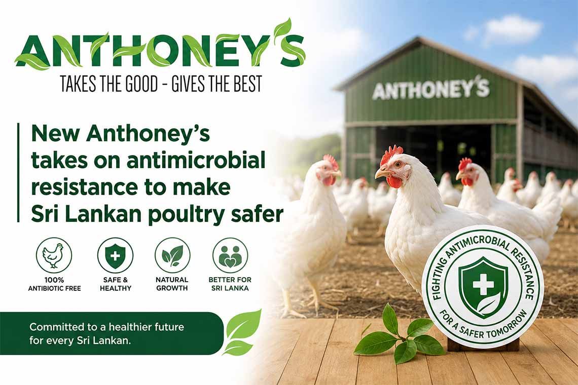 New Anthoney’s takes on antimicrobial resistance to make Sri Lankan poultry safer